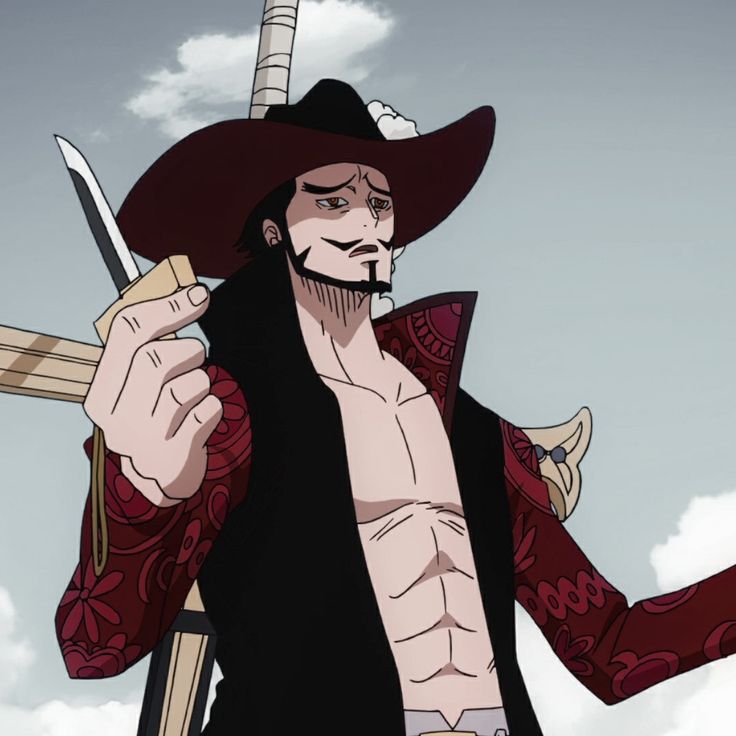 Mihok One Piece, Mihawk One Piece, Dracule Mihawk, Zoro One Piece, Aesthetic Indie, One Piece Pictures, Row Boat, Cartoon Icons, Anime Dragon Ball Super