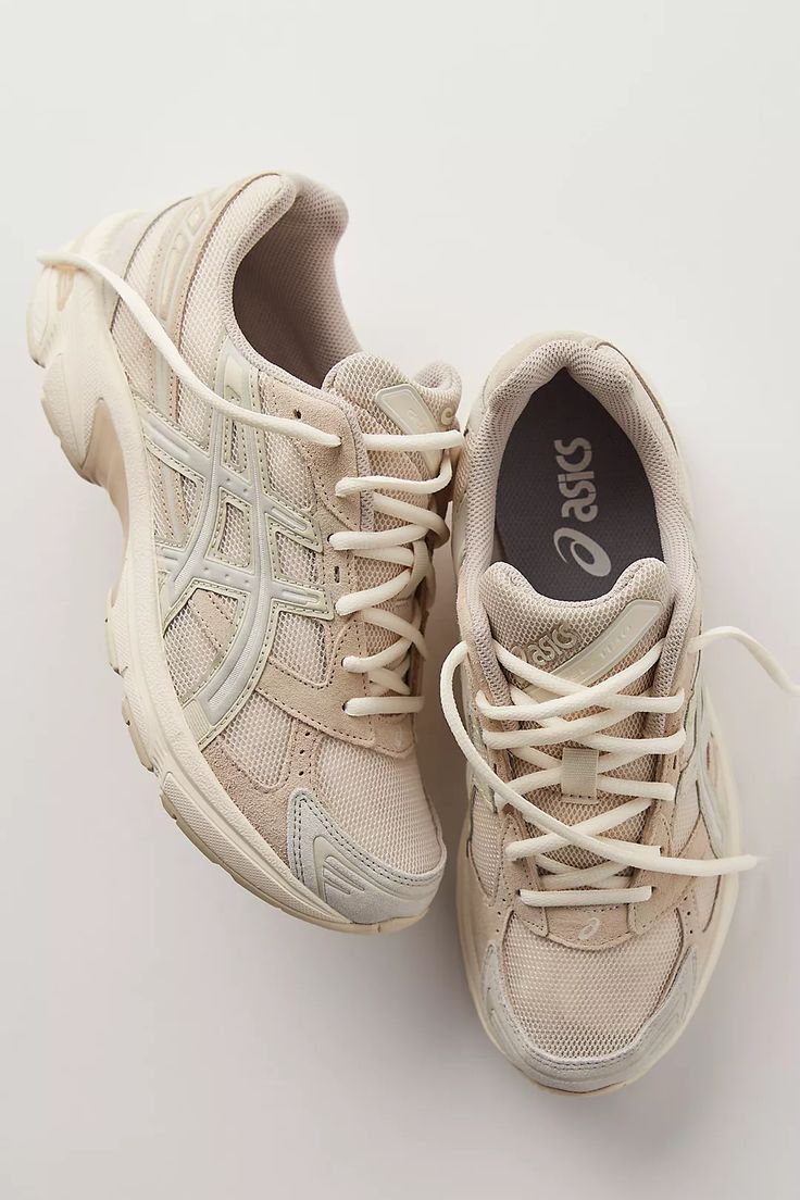 Asics Gel-1130 Sneakers | Free People Good Gym Shoes, Asics Womens Shoes, Chunky Running Shoes, Women’s Gym Shoes, Cute Trainers, Pretty Trainers, Running Shoes Outfit Casual, Asics 1130, Japanese Sneakers