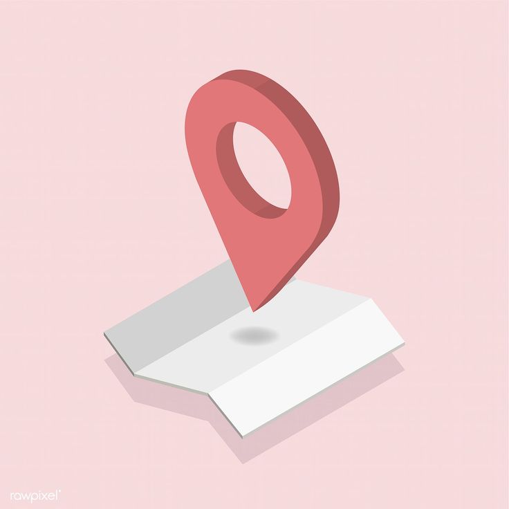 a pink pin is on top of a white piece of paper that has been placed in the shape of a map