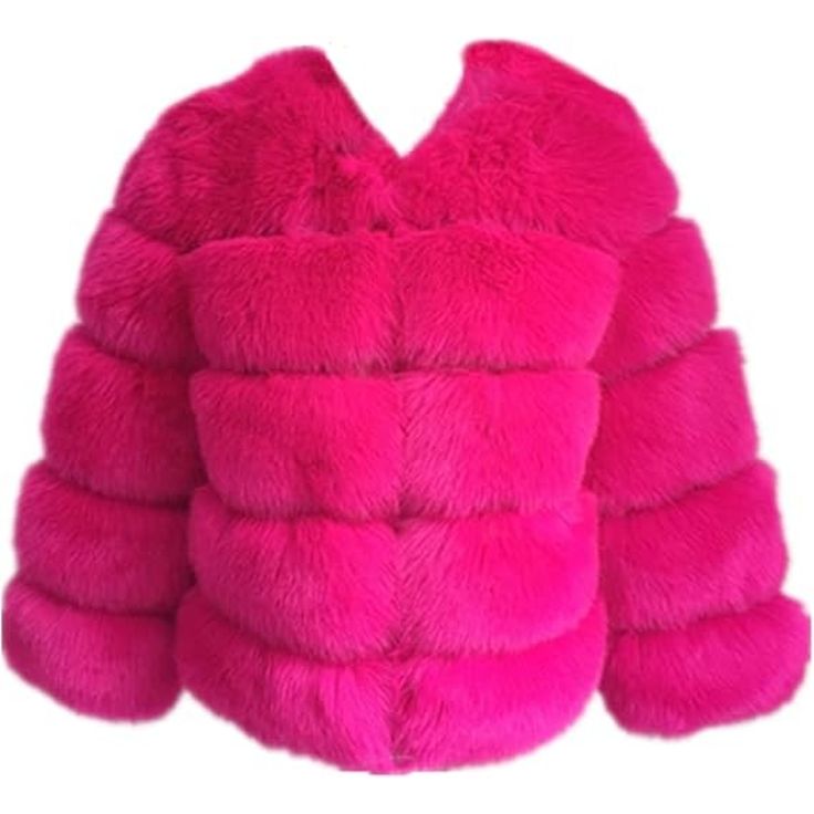 Luxurious Faux Fur- With Its Luxurious Faux Fur And Polyester Blend, This Coat Offers A Soft, Fluffy Texture That Feels As Comforting As It Looks. When You Wrap Yourself In This Coat, You're Not Just Keeping Warm; You're Indulging In A Little Everyday Luxury That Makes You Feel Special. Features Of This Coat- The Features Of This Coat, Including Its Long Sleeves And Side Two Pockets, Are Designed With Both Style And Practicality In Mind. The Solid Color Adds A Touch Of Timeless Elegance, Allowin Faux Mink Coat, Womens Parka Winter, Mink Faux Fur Coat, Faux Fox Fur Coat, Winter Tops For Women, Mink Coats, Pink Faux Fur Coat, Coat Elegant, Fur Coat Fashion