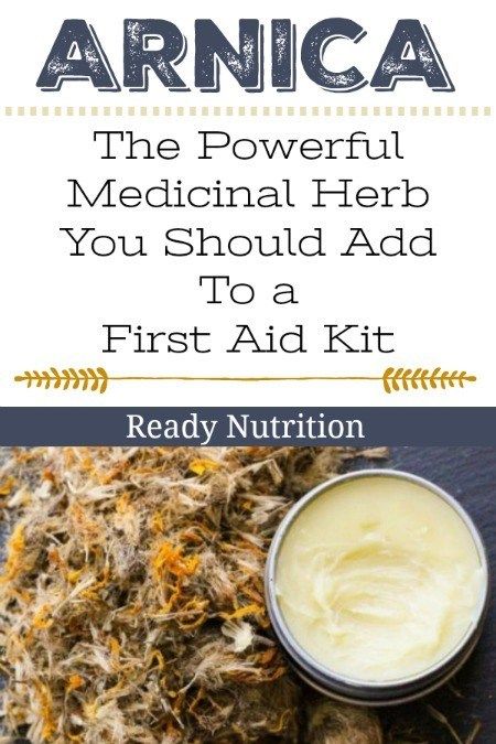 Arnica: The Powerful Medicinal Herb You Should Add To A First Aid Kit | Ready Nutrition Arnica Salve, Herbal Medicine Recipes, Home Apothecary, Salve Recipes, Medicinal Herbs Garden, Herbal Salves, Canned Foods, Medicinal Herb, Herbal Apothecary