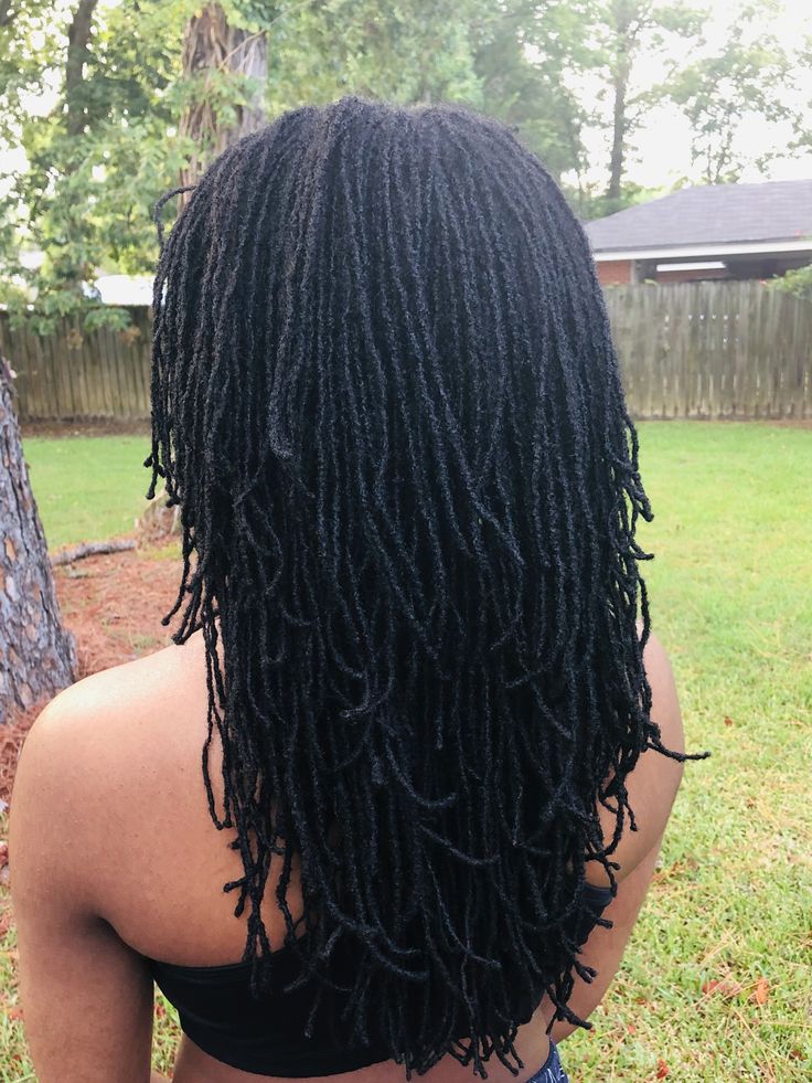 Layered Sisterlocs Layered Microlocs, Layered Sisterlocks, Locs With Layers, Layered Locs Hairstyles, Layered Dreadlocks, Loc Layers, Sister Locs Sisterlocks, Layered Twists, Long Micro Locs