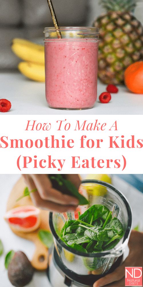 how to make a smoothie for kids picky eaters