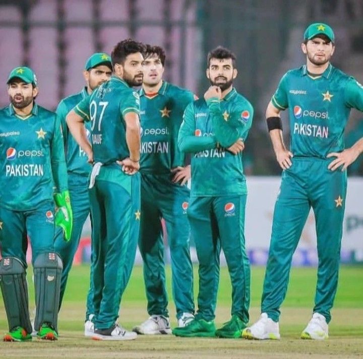 pakistan's cricket team pose for a group photo before their match against india in the first t20 world cup