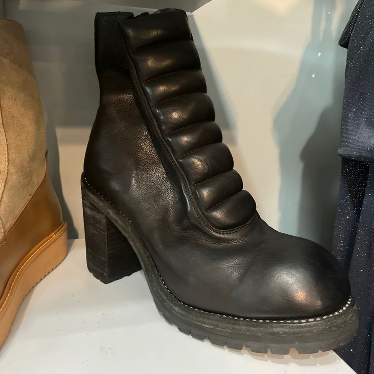 Sz 39.5 Nib Initially Priced At $1795 Guidi Boots Guidi Boots, Yellow Leather, Moto Boots, Black Leather Boots, Pink Leather, To My Daughter, Peru, Leather Boots, Limited Time