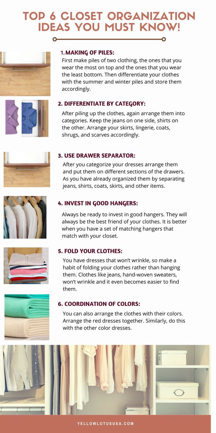 the top closet organization ideas you must know info sheet for organizing your closet and bedroom