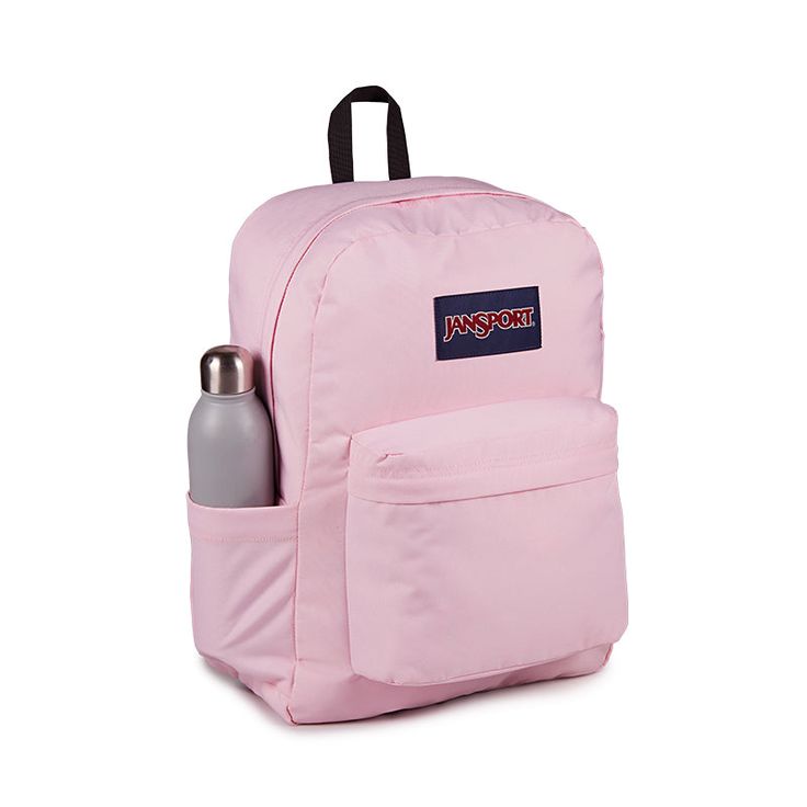 JANSPORT SUPERBREAK PLUS | Rubino Shoes Pink Ice Jansport Backpack, Pink Jansport Backpacks, Pink Jansport Backpack, Miraculous Ladybug Fanfiction, Jansport Backpack, Pink Backpack, Pink Bow, Kids Accessories, Laptop Sleeves