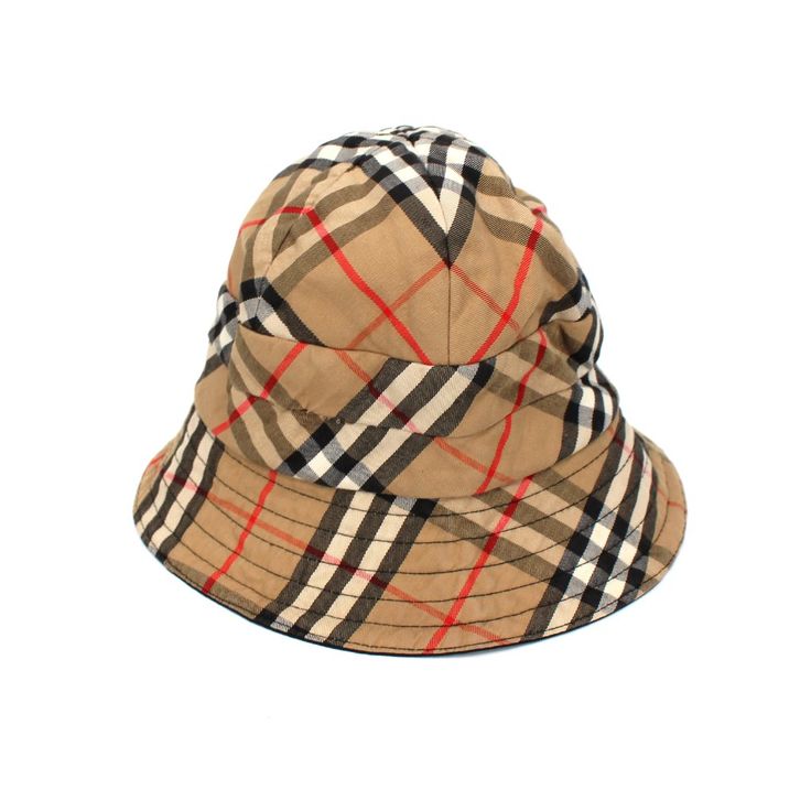 Burberrys London Vintage Tan Black Nova Check Banded Stitched Brim Bucket Hat Material: Tag Missing Care: Machine Wash Pull-On Stitched Brim Double Banded Around Cap Solid Black Lining In Good Preowned Condition With: Loose Stitching Along Banded Trim Approx. Measurements: Brim: 2.5" Depth: 6.5" Circumference: 21" London Vintage, Burberry Accessories, Vintage Color, Vintage London, Vintage Colors, Red Plaid, Black And Tan, Solid Black, Bucket Hat