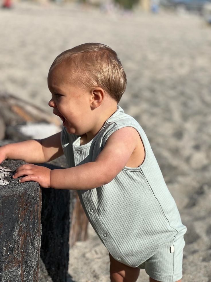 Get your little one ready for summer fun with the PABLO Sage Playsuit. This playsuit is perfect for hot summer days. The playful sage color adds a touch of whimsy to any outfit. Toddler Essentials, Bedtime Story, Sage Color, Baby Gender, Story Book, Bedtime Stories, Playsuit, Hot Summer, Toddler Boys