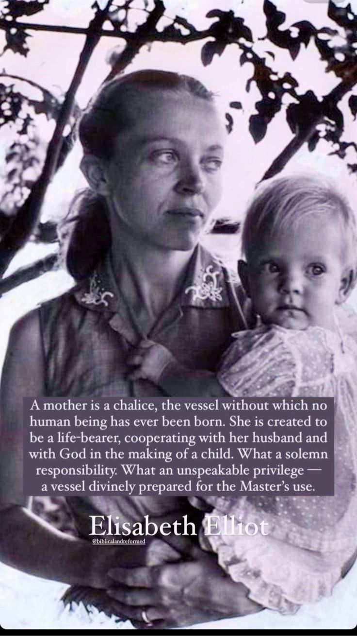 an older woman holding a baby in her arms with a quote about motherhood on it