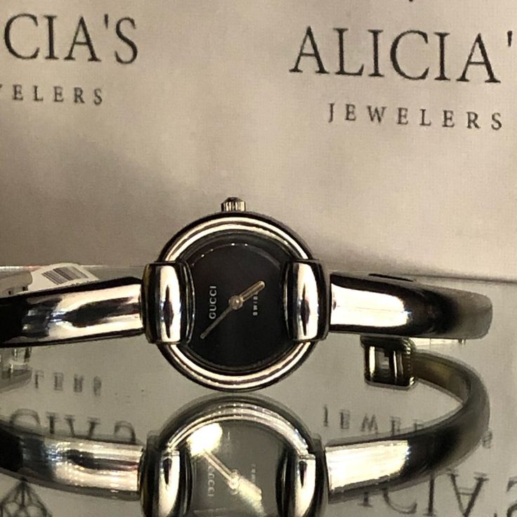 Sleek Watch For A Woman. Elegant With Its Minimal Presence. Comes With A Manufacturer’s Warranty But I Do Not Think There Is A Box For It. Perfect Touch Of Class. Designer Watches With Polished Finish For Evening, Silver Designer Watches, Designer Evening Watches, Modern Gucci Watch For Formal Occasions, Designer Evening Watches With Polished Finish, Formal Gucci Jewelry With Diamond Hour Markers, Business Jewelry With Polished Finish, Designer Evening Watch With Polished Finish, Classic Gucci Watch For Formal Occasions