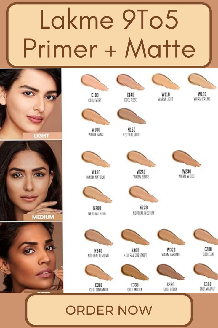 AVAILABLE IN 16 SHADES Choose from a range of shades available in warm, cool and neutral undertones. About this item Built-in Primer + Matte Foundation with SPF 20 Natural, flawless finish Shades that suit 100% Indian skin tones Perfect cover, Longwear formula Medium to high, buildable coverage Gives a smooth Neutral Undertone Makeup, Indian Skin Makeup, Water Based Foundation, Diy Belt For Dresses, Skin Tone Makeup, Neutral Skin Tone, Cover Foundation, Foundation For Dry Skin, Foundation With Spf