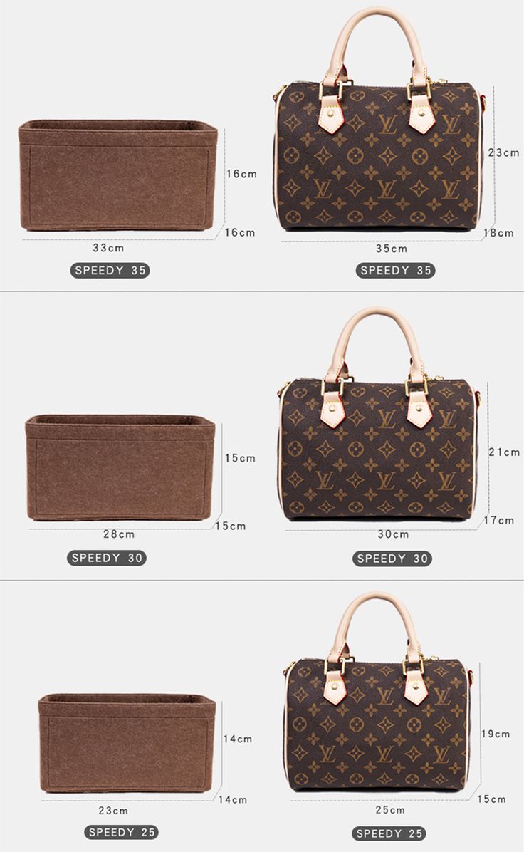 four different types of louis vuitton bags