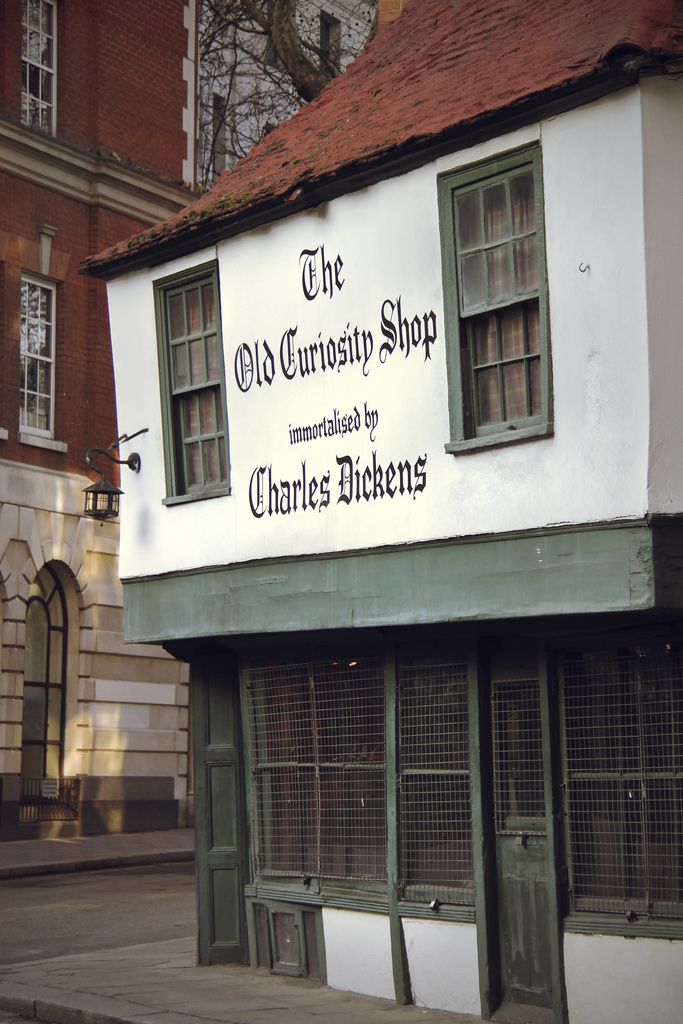 the old curiosity shop on charles brokens street