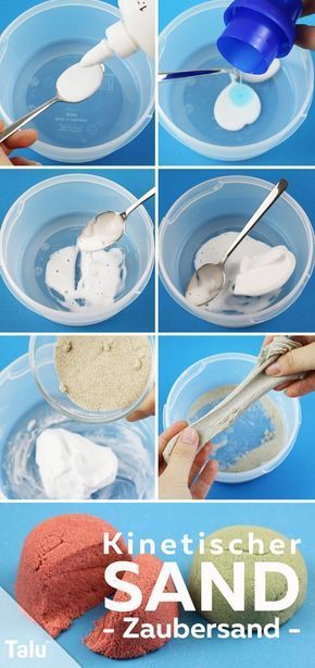 how to make homemade sand for kids