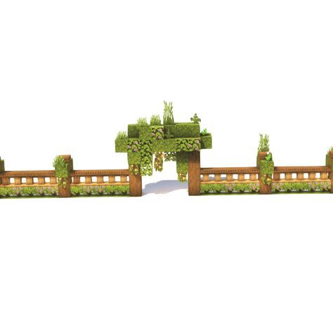 an image of a set of trees and bushes in the shape of a train track