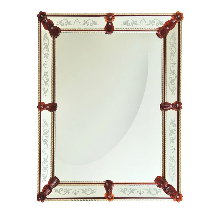 Fogo Wall Mirror Specchi Veneziani | Artemest 70s Art Deco, Stairs Entryway, Murano Glass Mirror, Waterfall Chandelier, Classical Furniture, Chelsea Hotel, Mirror Crafts, Modern Mirror Wall, French Walls