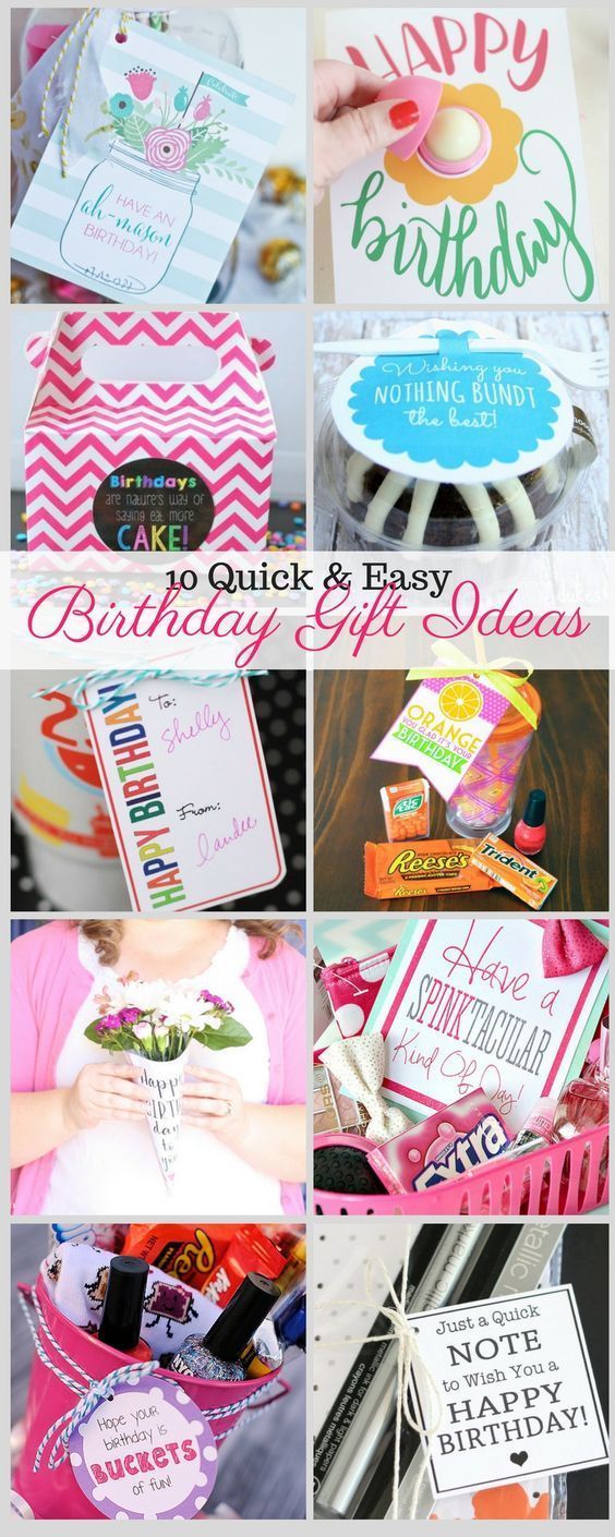 birthday cards and other items are shown in this collage