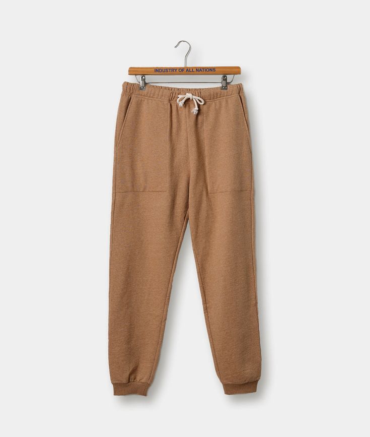 Wild Sweatpants Cotton Sweatpants, Medium Weight, Peru, Organic Cotton, Lounge Wear, Honey, Sweatpants, Bring It On, Fabric