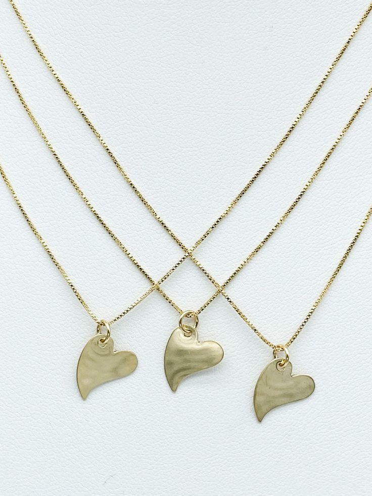 Sideways hanging simple gold filled heart. 16 inch gold filled chain. Perfect for your valentine! Earrings Inspiration, Short Necklace, Gold Filled Chain, Long Necklace, Gold Filled, Choker Necklace, Chain, Gold