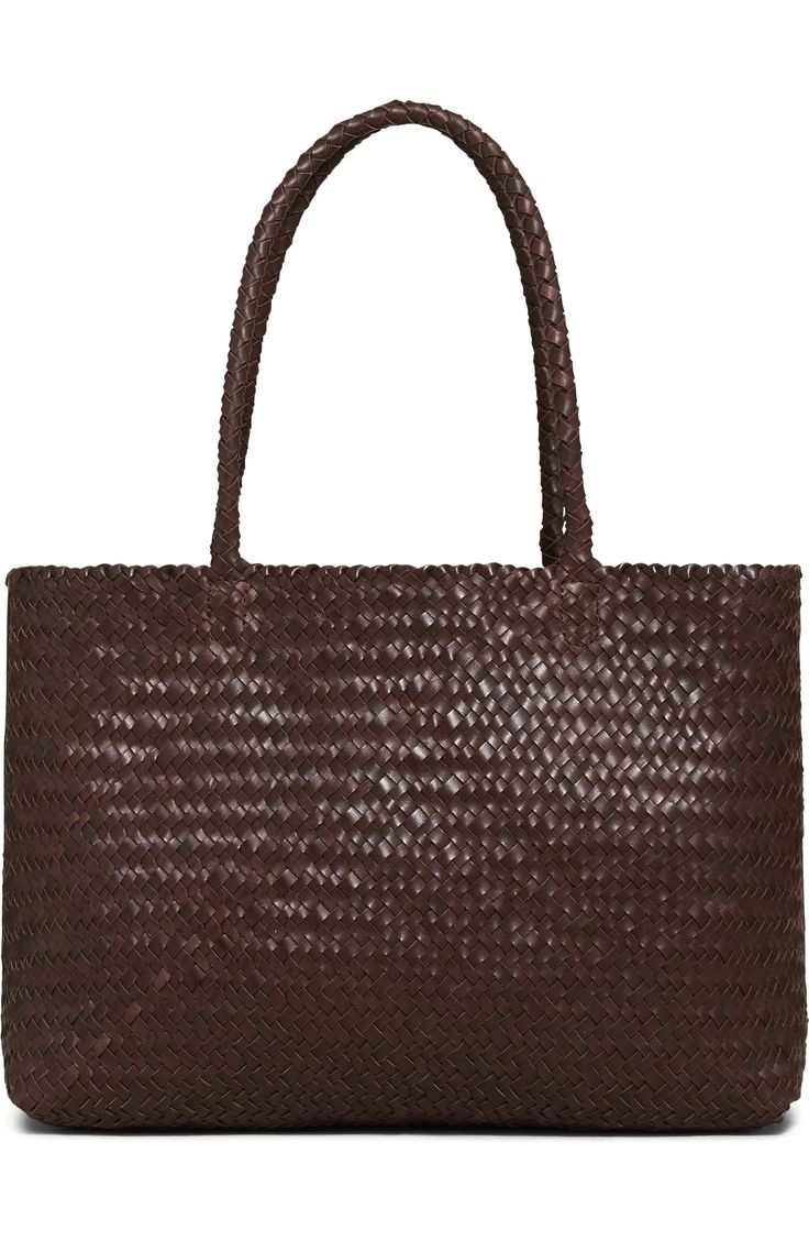 Madewell Handwoven Leather Tote | Nordstrom Madewell Leather Bag, Madewell Purse, Madewell Transport Tote, Brown Leather Tote Bag, Madewell Bags, Suede Tote, Brown Leather Totes, Vintage Suede, Saddle Leather