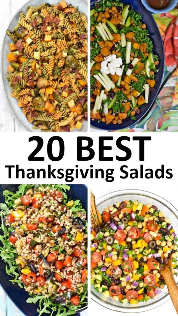 the best thanksgiving salads that are easy to make