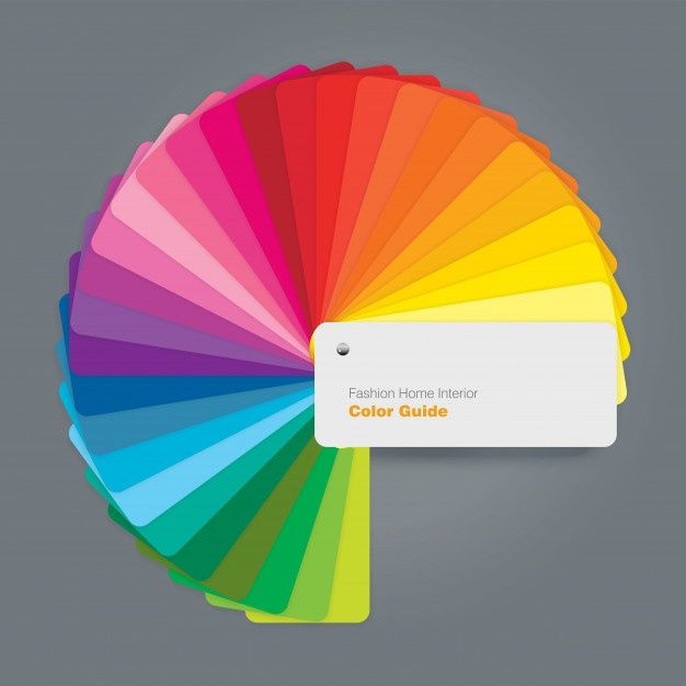 a color wheel with the words fashions home decor on it and an orange tag