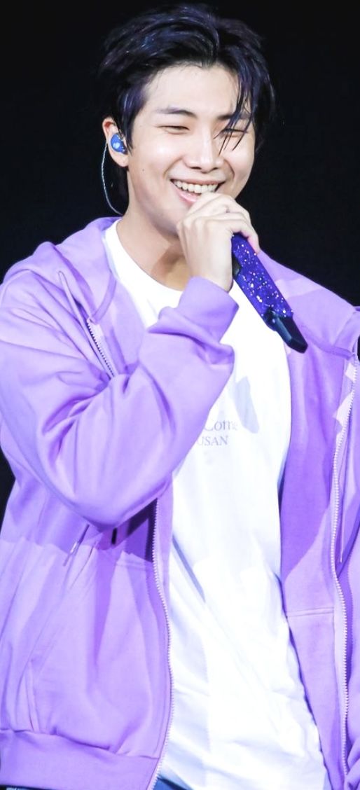 RM/BTS-Busan-Yet to Come Rm In Purple Outfit, Yet To Come Bts, Yet To Come Busan, Yet To Come In Busan, Bts Yet To Come, Bts Pics, Purple Hoodie, Rm Bts, Purple Outfits