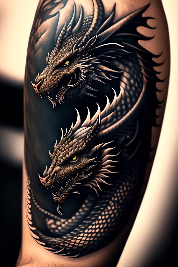 Dragon Tattoo Around Arm, Dragon Tattoo Realistic, 3d Dragon Tattoo, European Dragon, Dragon Tattoo Images, Dragon Tattoo Stencil, Tato 3d, Dragon Tattoo Drawing, Dragon Tattoo Arm