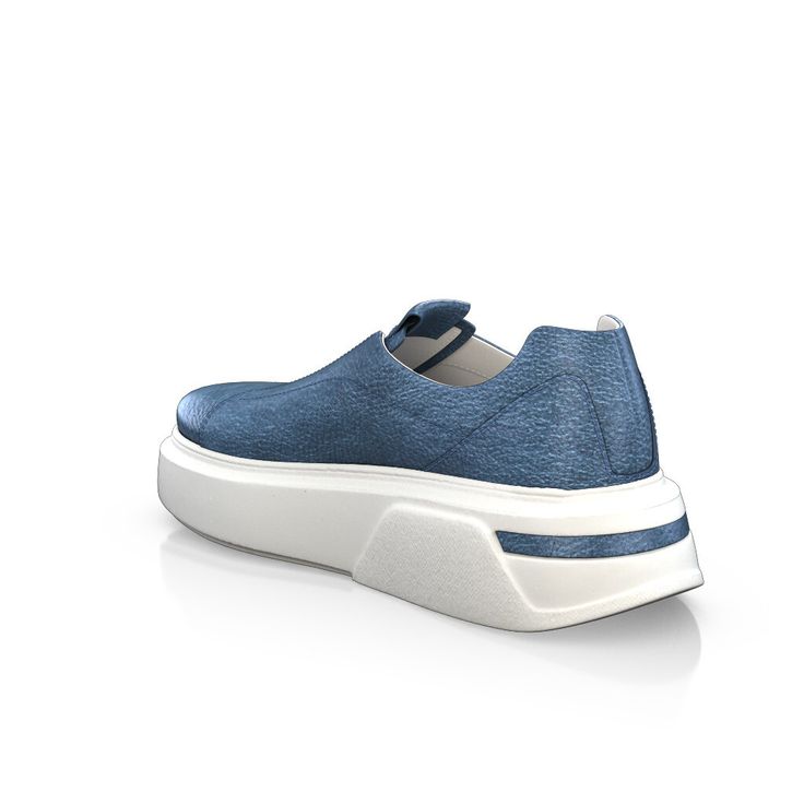 Men`s Sneakers 38990 | Girotti Blue Leather Casual Slip-on Sneakers, Modern Blue Sneakers With Removable Insole, Low-top Slip-on Leather Shoes With Textured Sole, Slip-on Low-top Leather Shoes With Textured Sole, Luxury Low-top Slip-ons, Modern Custom Sneakers With Stitched Sole And Round Toe, Casual Blue Leather Slip-on Sneakers, Low-top Leather Shoes With Removable Insole And White Sole, Blue Low-top Leather Slip-ons