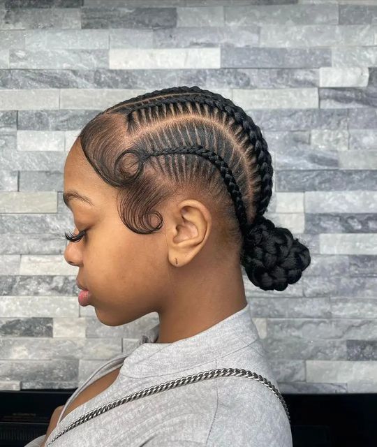 4 Feed In Braids Hairstyles, Pretty Braids, Summer Braids, Feed In Braids Hairstyles, Cute Braided Hairstyles, Braids Hairstyles Pictures, Cute Box Braids Hairstyles, Feed In Braid, Protective Hairstyles Braids