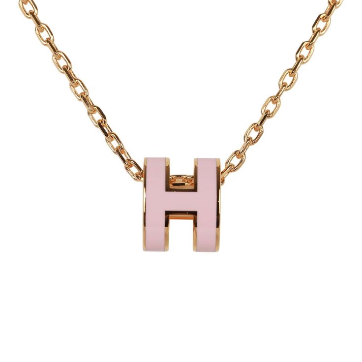 Hermes H Necklace, Hermes Outfit, Luxury Jewelry Necklace, Hermes Necklace, Necklace Stack, Hermes Accessories, Hermes Box, Birthday List, Gold Ounce