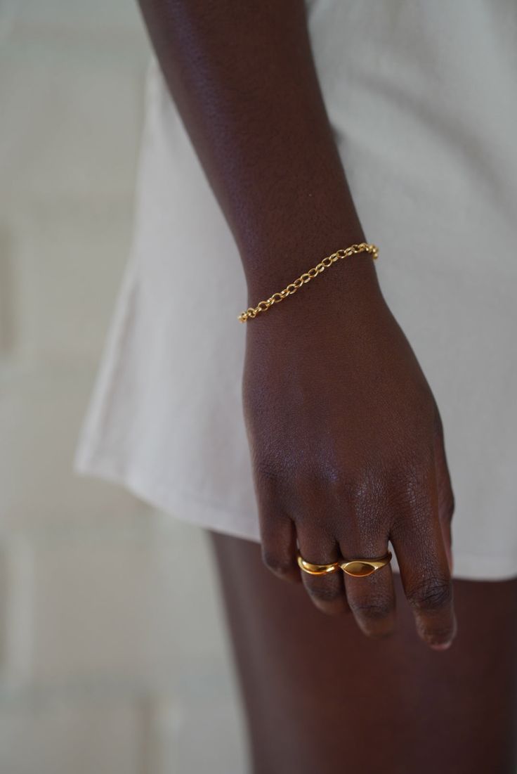 Material: Gold dipped with our signature 14k gold plating Gold Dipped, Gold Plating, Southern California, Gold Filled, Gold Plate, Handmade Jewelry, Plating, California, Bracelet