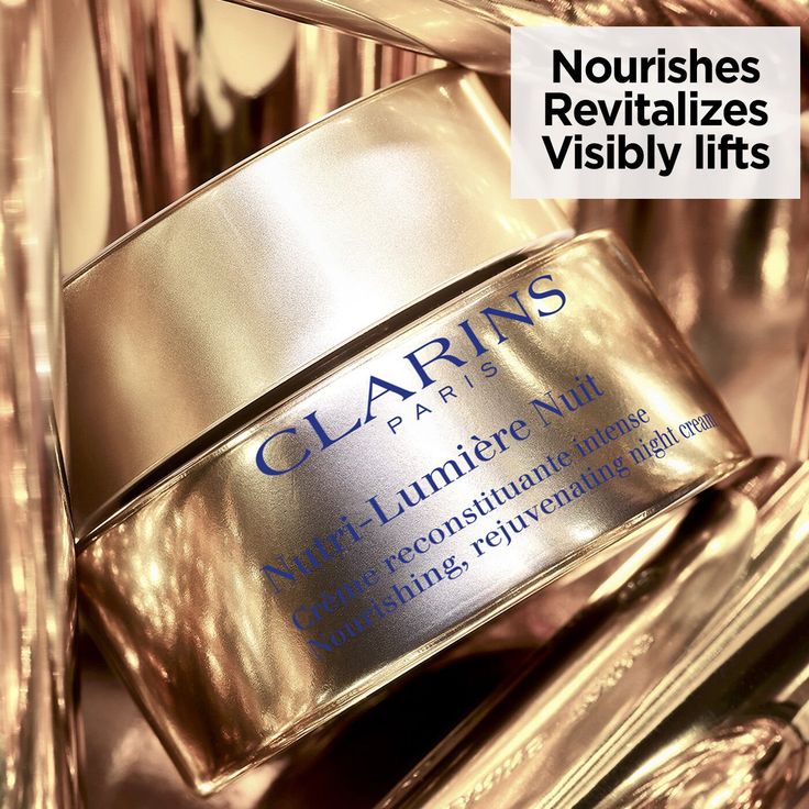 Intense, nutrient-rich anti-aging night moisturizer formulated to nourish, revitalize and brighten mature skin that is dull, fragile, and dry by morning. The comforting texture melts right in leaving a nourishing, silky finish with youthful-looking luminosity.
CLARINS NUTRITION INNOVATION
Clarins' nutrient-powered plant discovery is the Horse Chestnut plant - known for its incredible longevity, strength, resistance, and rebirth every spring. Two potent parts of the Horse Chestnut plant - organic Clarins Skincare, Anti Aging Night Cream, Creme Anti Age, Anti Aging Creme, Night Moisturizer, Body Creams, Deep Wrinkles, Organic Plants, Night Cream