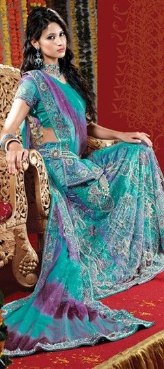 Blue color Lehenga in Net fabric with Cut Dana, Stone, Thread, Zircon work Fancy Lehenga, Bridal Lehenga Online, Organza Lehenga, Blue Lehenga, Net Lehenga, Choli Designs, Lehenga Choli Online, Pink Lehenga, Ghagra Choli