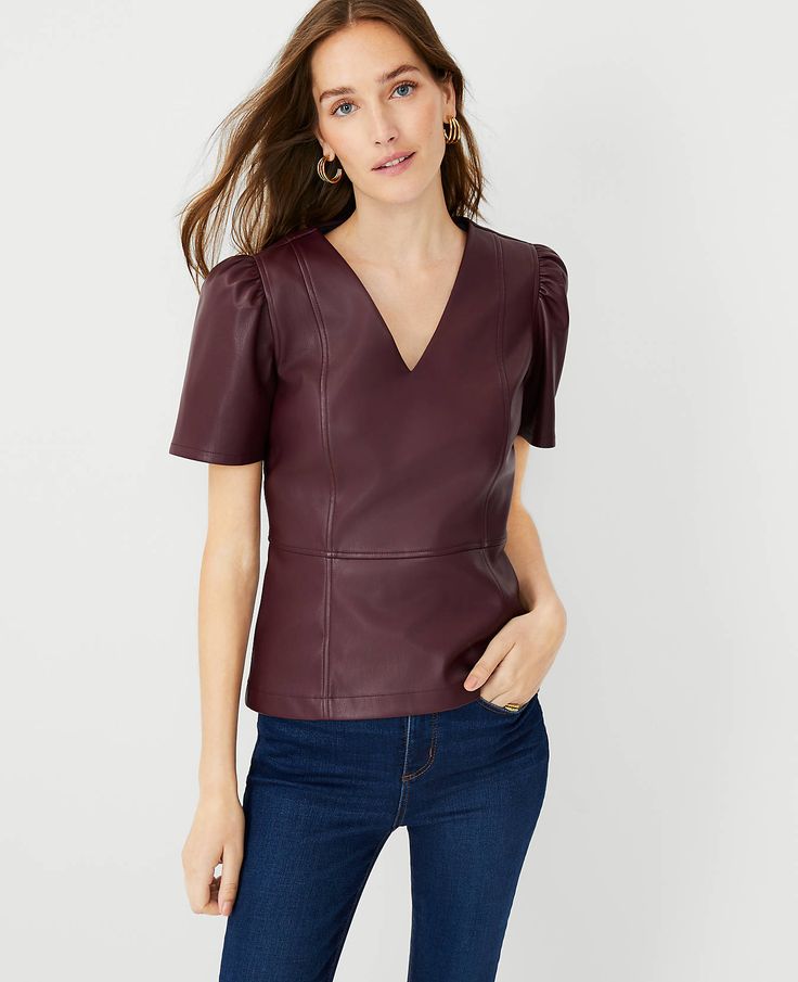 Side Tie Shirt, Heart Blouse, Faux Leather Top, Scoop Neck Blouses, Poplin Top, Embellished Blouse, Shoulder Shirts, Velvet Tops, Trendy Clothes For Women