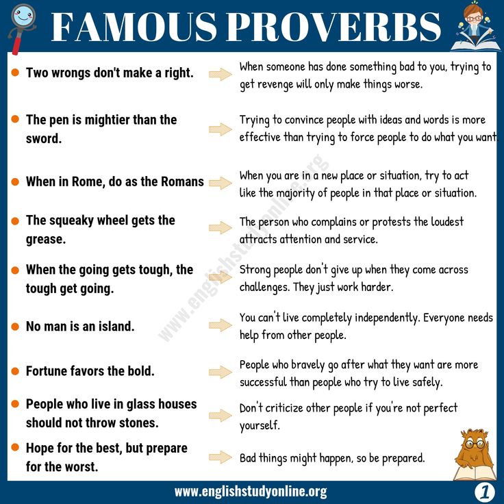 an english poster with the words famous proves and other things to do on it