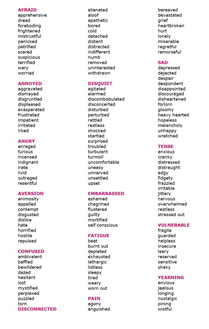 a list of words that are in the same language as each word, which has different meanings