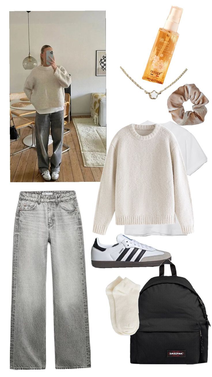 Easy college outfit autumn 2024 aesthetic College Student Aesthetic Outfit, Winter Outfits For College, Student Aesthetic Outfit, College Student Aesthetic, Fall Outfits College, Outfits For College, Student Aesthetic, Outfits College, Fall College Outfits