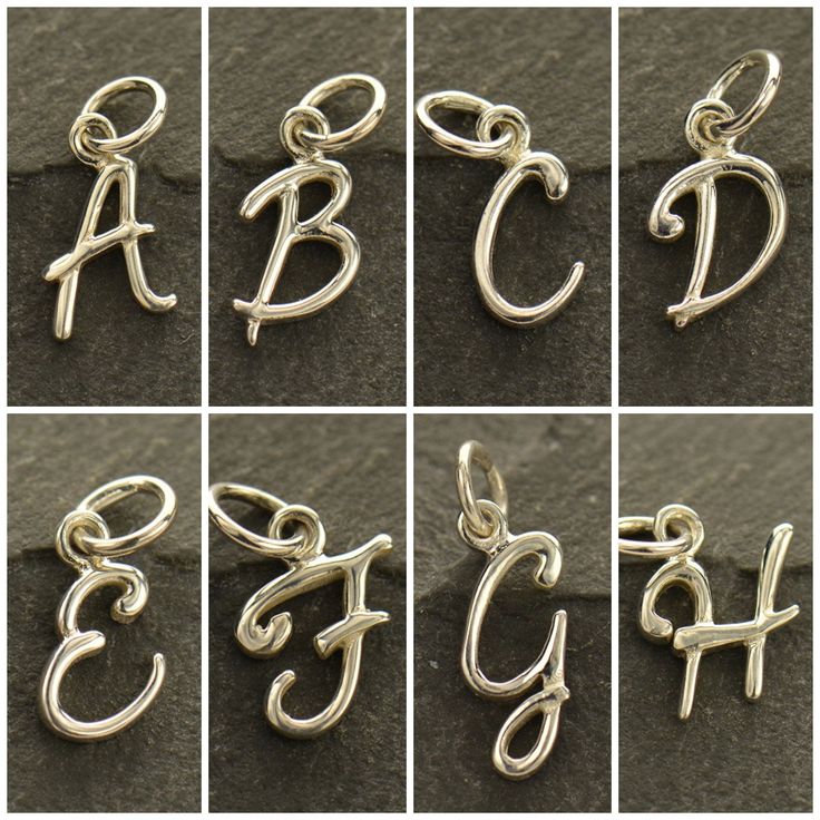 Personalize your Pretty Twisted Jewelry Gift Necklace with a DAINTY 925 solid sterling silver cursive initial, making your jewelry even more special and meaningful. ★ If you are ordering an initial charm in addition to other items from my shop, please specify if you would like the initial charm added to your necklace or bracelet, or if you would like it separate.  If ordering more than one initial charm and you would like them added to your jewelry, please let me know the order you would like th Modern Nouveau, Dendrite Opal, Nouveau Jewelry, Your Pretty, Cursive Letters, Catholic Jewelry, Sterling Silver Initial, Letter Charm, Skull Necklace