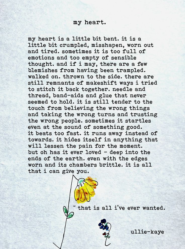 the poem is written in white paper with yellow flowers on it and an image of a flower