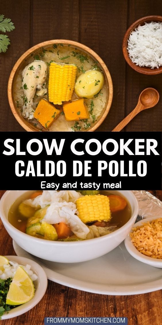 slow cooker caldo de pollo easy and tasty meal