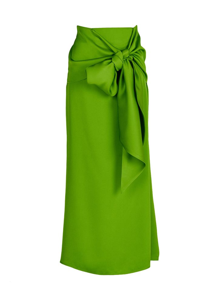 Trento Skirt Lime High Hips, Wedding Looks, Fashion Lover, Midi Length, The Back, Dress Up, Zipper, Skirt