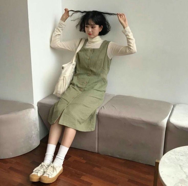 Mode Pastel, Korean Aesthetic, Green Outfit, Soft Grunge, Pastel Green, Korean Outfits, Green Aesthetic, Looks Vintage, Aesthetic Outfits