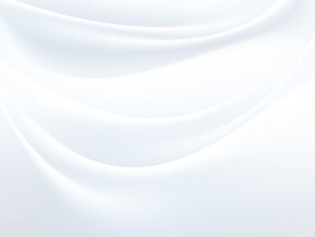 an abstract white background with smooth lines