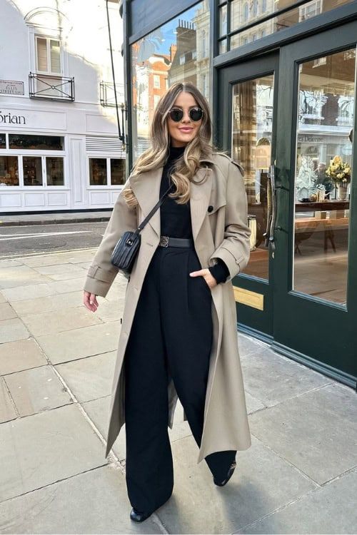 23 Chic Fall Work Outfits & Business Casual Outfits for Autumn Ny Winter, Outfits For The Office, November Outfits, Nyc Winter Outfits, Outfit Verano, Ny Outfits, New York Outfits, Classy Winter Outfits, Europe Outfits