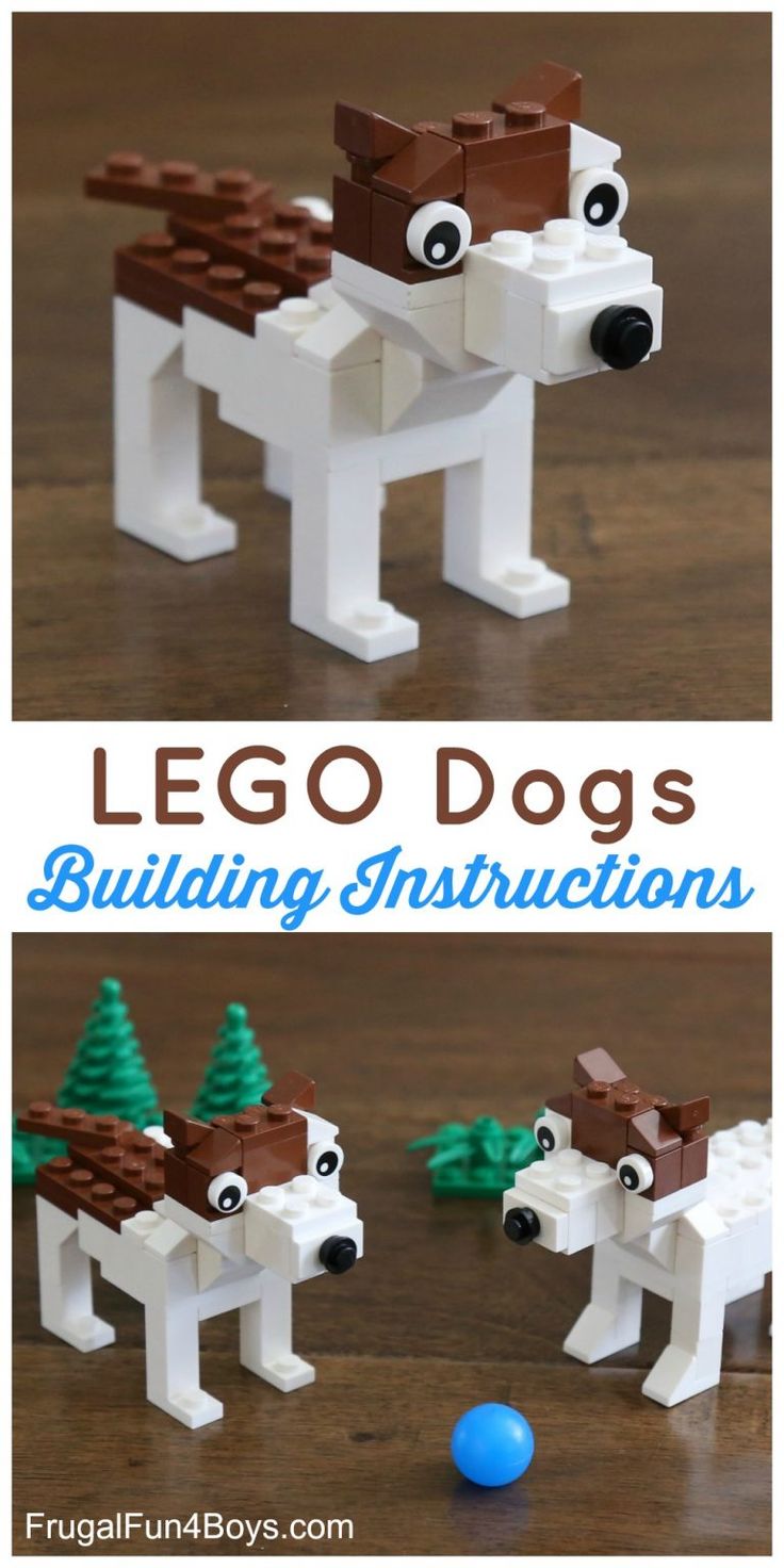 lego dog instructions for building instructions