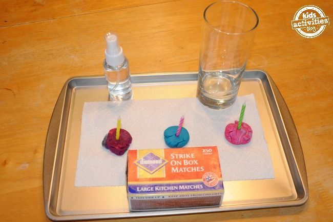 a tray that has some items on it