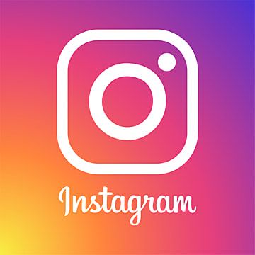 the instagram logo on a colorful background