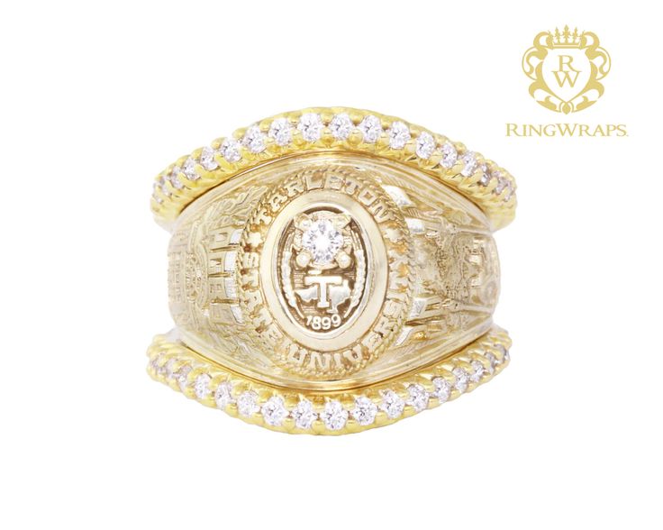 Did you know Tarleton State University was established in 1899? We're so proud to adorn this gorgeous class ring with our RingWraps! Class Rings College, Tarleton State University, Ring Wraps, Wrap Rings, So Proud, Fraternity, Gia Certified Diamonds, State University, Class Ring